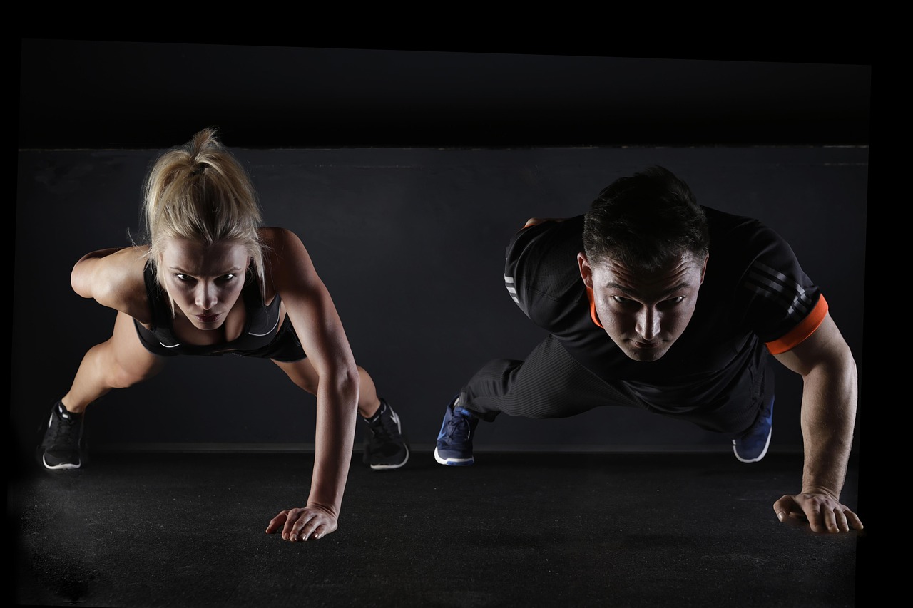 Person recovering after an intense HIIT workout session