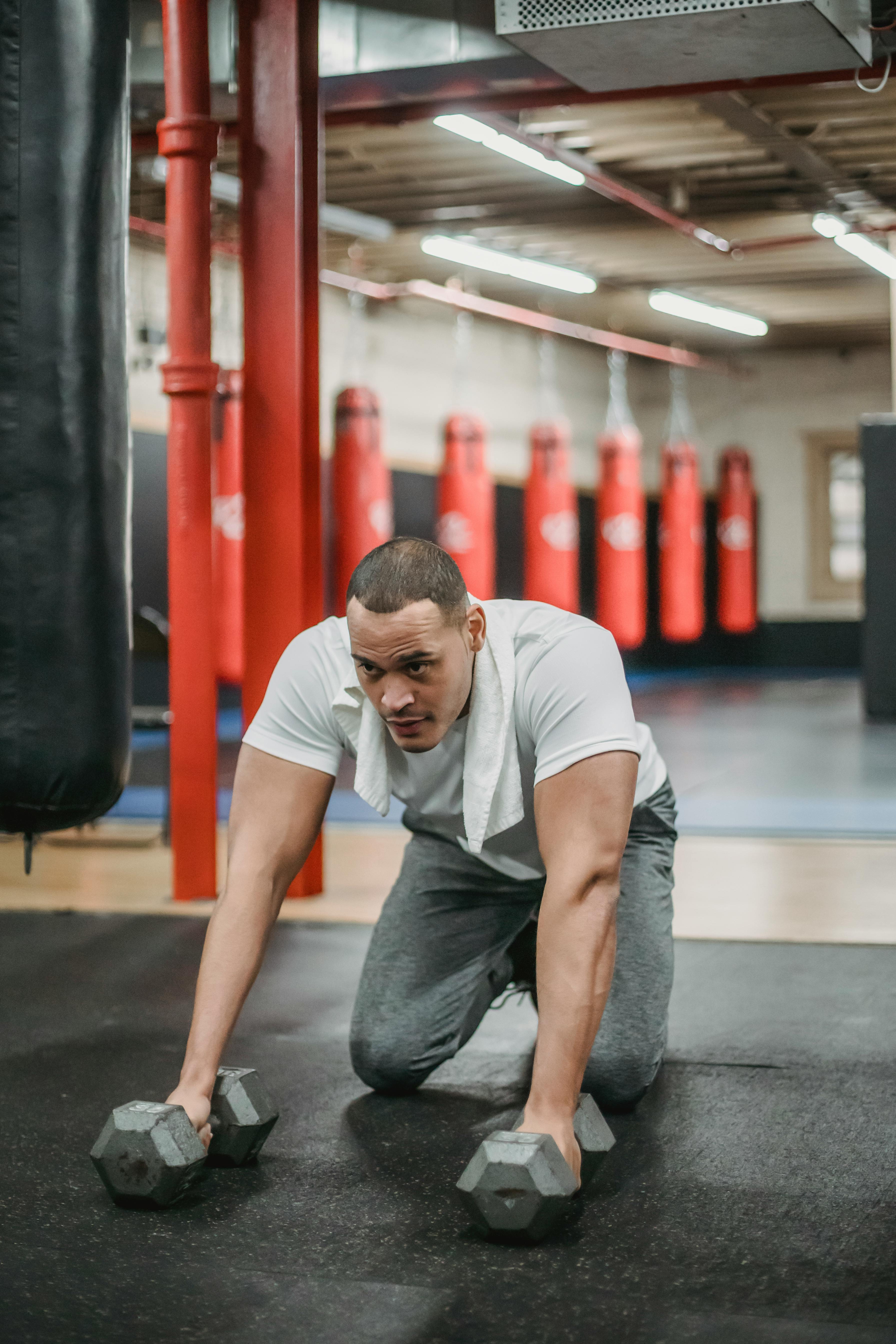 Person performing a high-intensity lower body exercise focusing on legs and glutes